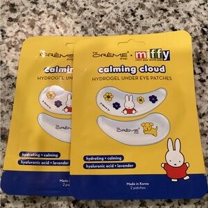The Crème Shop Miffy Calming Cloud Eye Patches (2 Sets)